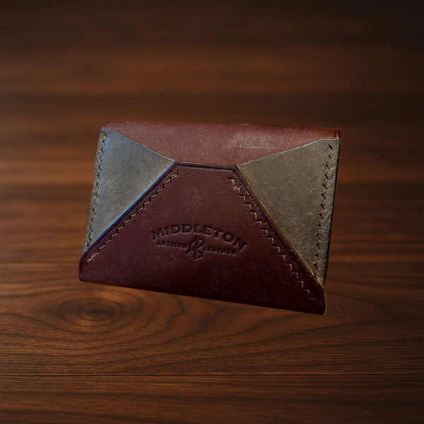 Middleton Artisan Leather Double Envelope Wallet