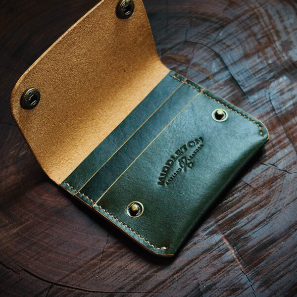 Middleton Artisan Leather: Double Snap Wallet