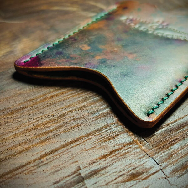 Middleton Artisan Leather: 3-Card Push Wallet
