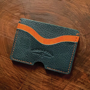 Middleton Artisan Leather: Kimberly Collection Curve Wallet - Minerva Leather Badalassi Carlo Italy