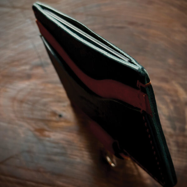 Middleton Artisan Leather: Kimberly Collection Curve Wallet - Minerva Leather Badalassi Carlo Italy