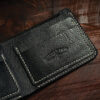 Middleton Artisan Leather: Dad Pebble Badalassi Carlo Minerva Leather Wallet