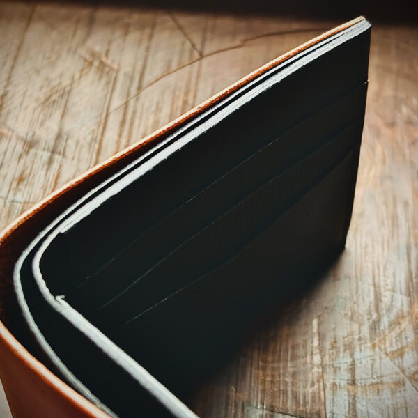 Middleton Artisan Leather: 6 Panel Bifold Wallet