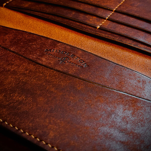 Middleton Artisan Leather: Bifold Long Wallet