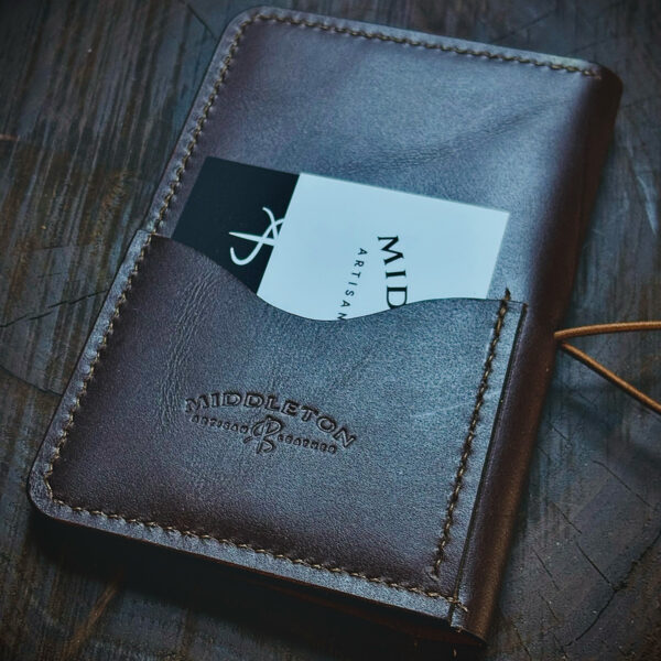 Middleton Artisan Leather: Field Notes Cover with Back Slot