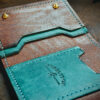 Middleton Artisan Leather: Trinity Trifold Snap Wallet