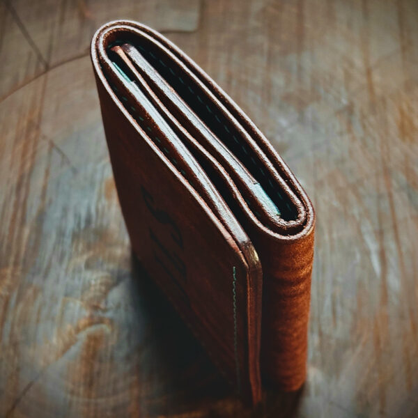 Middleton Artisan Leather: Trinity Trifold Snap Wallet