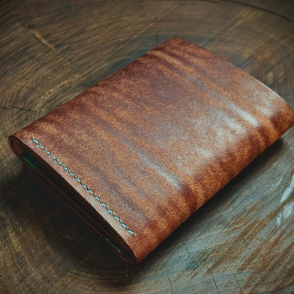 Middleton Artisan Leather: Trinity Trifold Snap Wallet