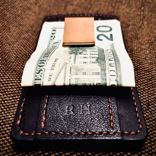 Middleton Artisan Leather Money Clip Card Wallet