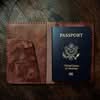 Middleton Artisan Leather Passport Wallet