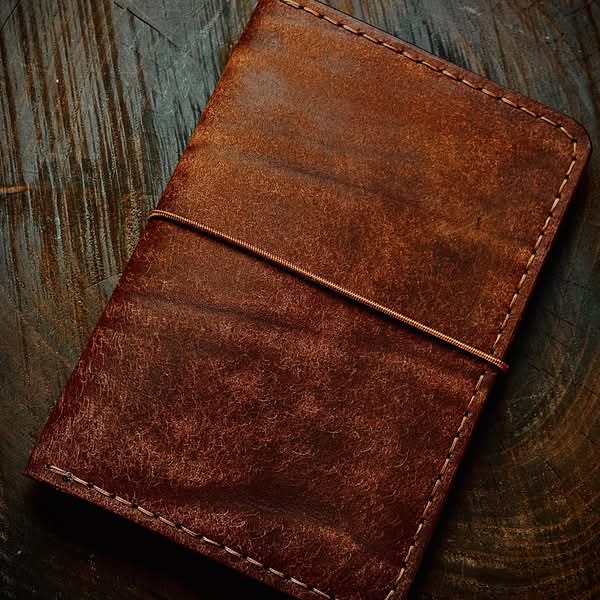 Middleton Artisan Leather Passport Wallet