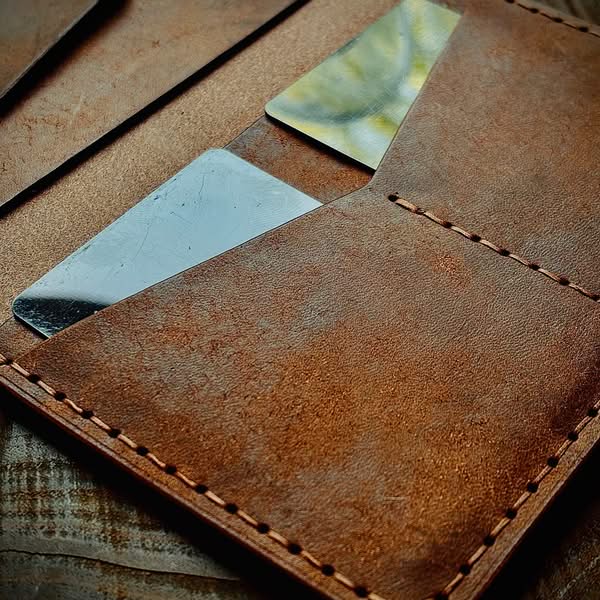Middleton Artisan Leather Passport Wallet