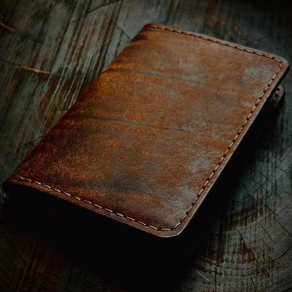 Middleton Artisan Leather Passport Wallet
