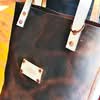 Middleton Artisan Leather Peanut Pull-Up Tote Bag